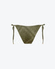 OLIVE THIN STRAP BIKINI BOTTOMS