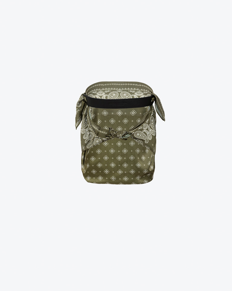 OLIVE BANDANA TOP/BAG
