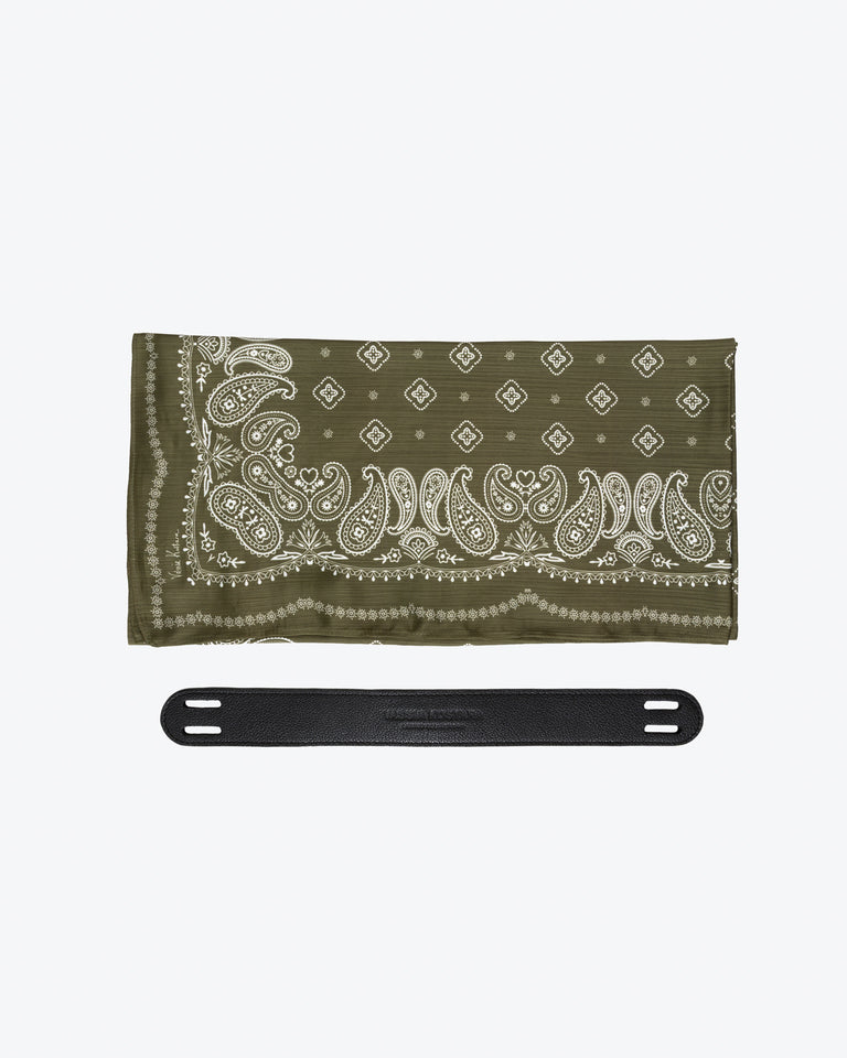 OLIVE BANDANA TOP/BAG
