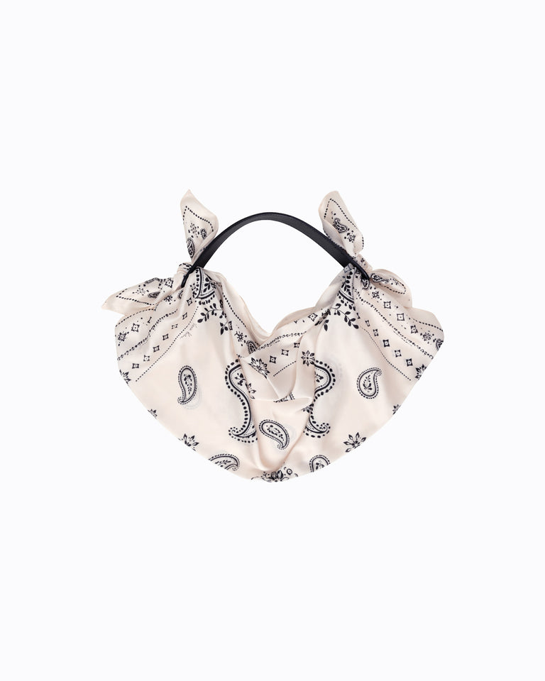 OFF WHITE BANDANA TOP/BAG