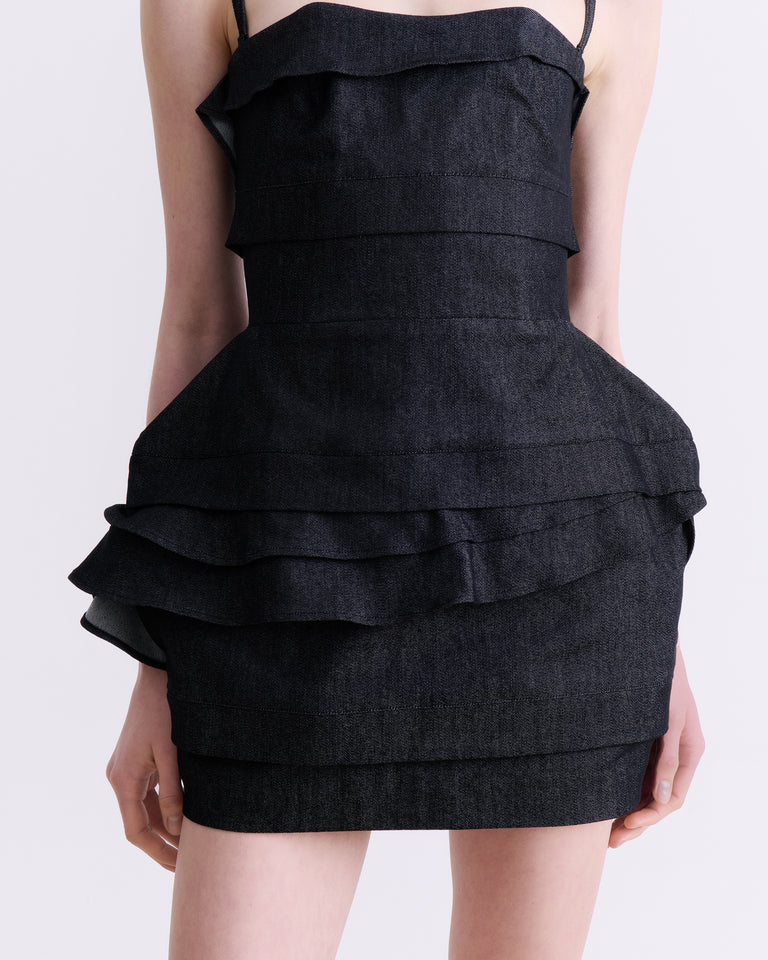 DENIM MINI DRESS - PRE-ORDER ITEM