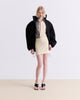 BLACK WINDBREAKER JACKET