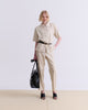 BEIGE TAILORED PANTS