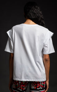 FAITH T-SHIRT WHITE - Cotton