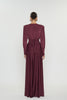 CARLA DRESS | BURGUNDY