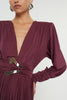 CARLA DRESS | BURGUNDY