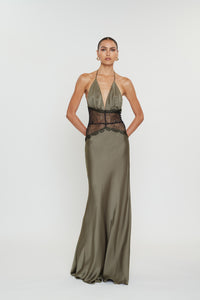 DOLLORES DRESS | TAUPE