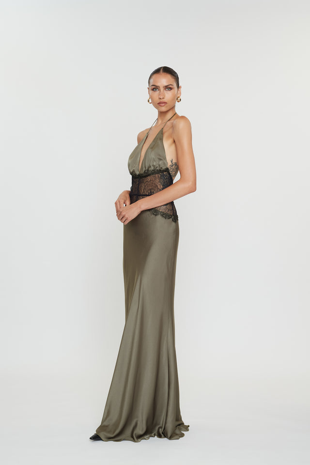 DOLLORES DRESS | TAUPE