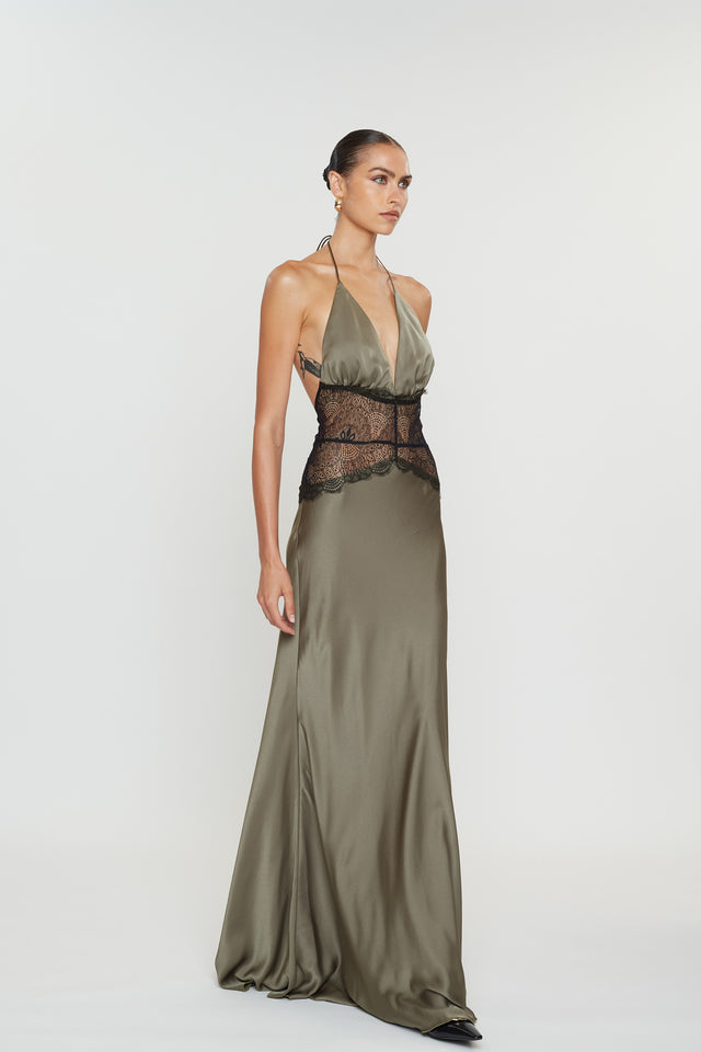 DOLLORES DRESS | TAUPE