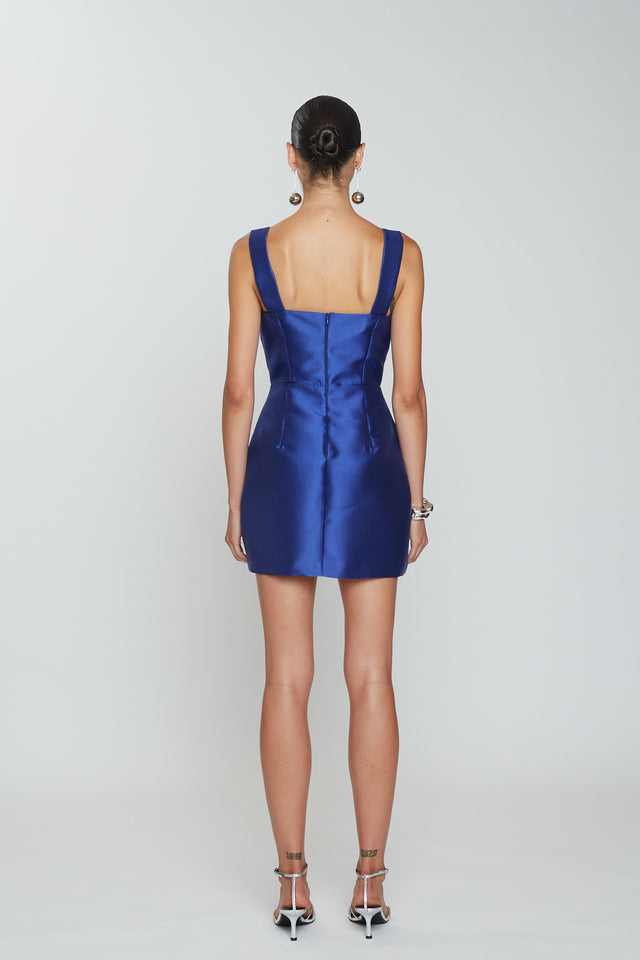 VASILIKI MINI DRESS | ROYAL BLUE