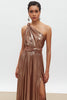 MARGOT DRESS | METALLIC BRONZE