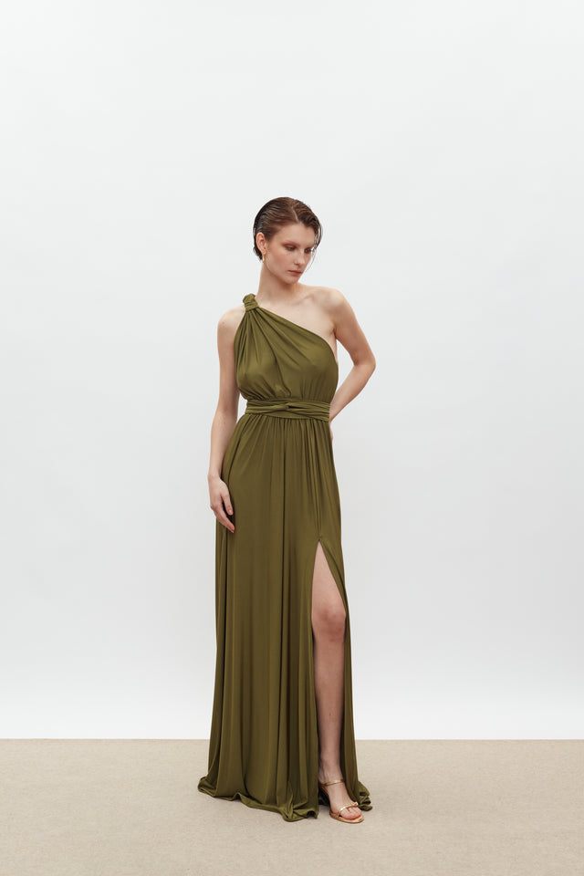 MARGOT DRESS | OLIVE