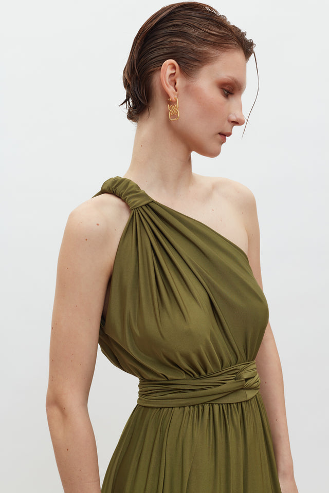 MARGOT DRESS | OLIVE
