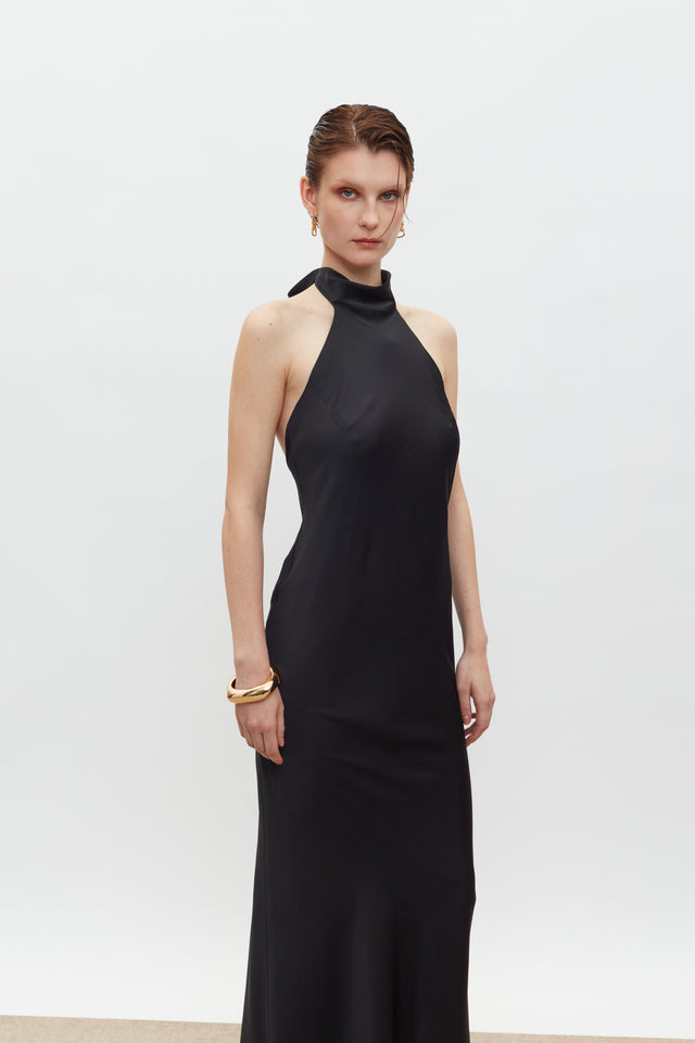 KYMA MAXI DRESS | BLACK