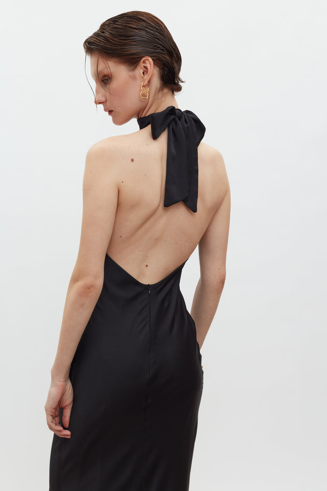 KYMA MAXI DRESS | BLACK