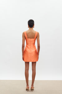VASILIKI MINI DRESS | PEACH