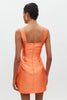 VASILIKI MINI DRESS | PEACH