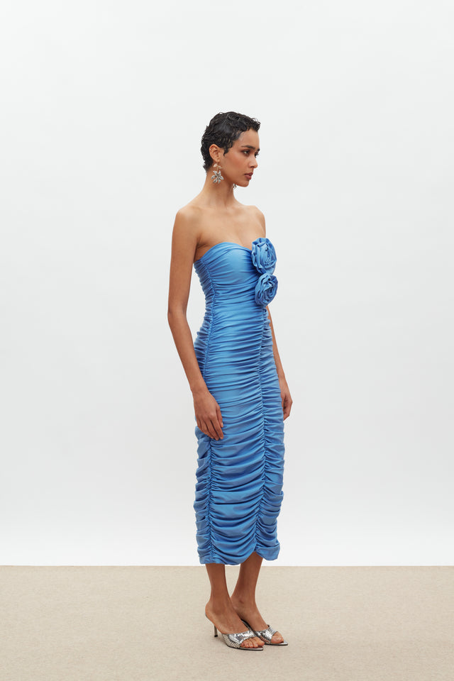 RENE DRESS INDIGO