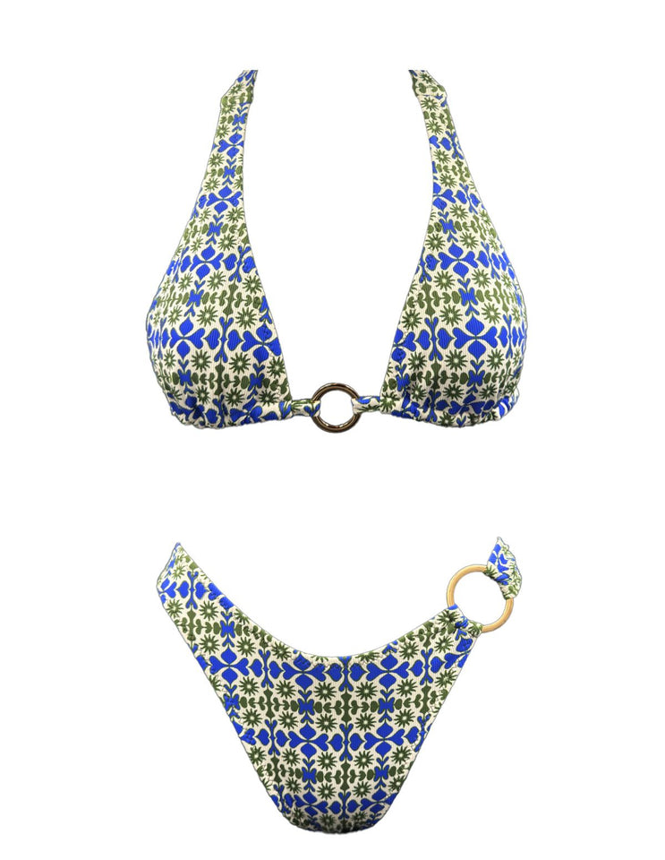 SOLAR WAVE RING TRIANGLE BIKINI