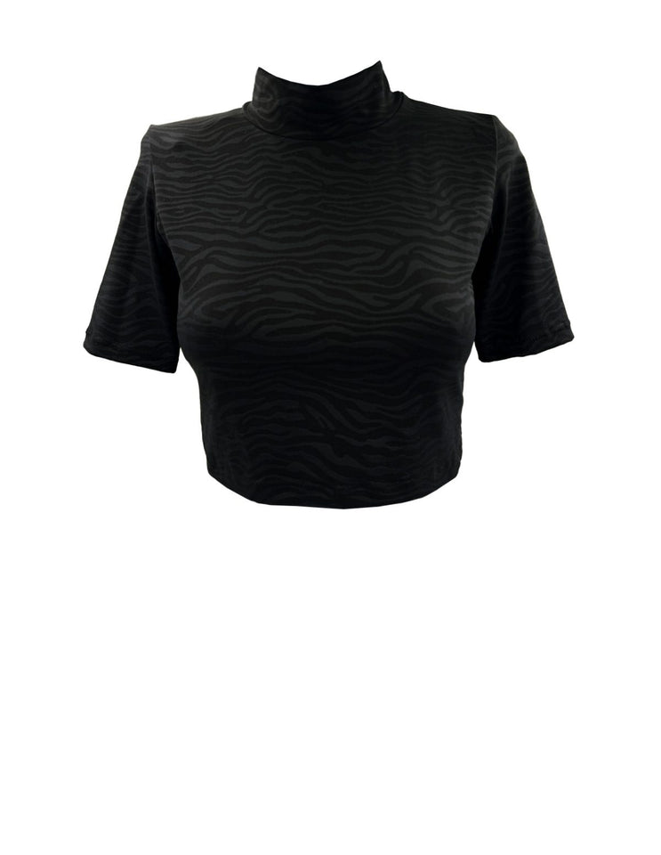 BLACK ZEBRA T-SHIRT