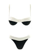 BLACK ZEBRA CUP BIKINI