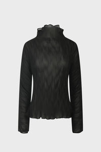 BLACK SWAN BLOUSE PLISE