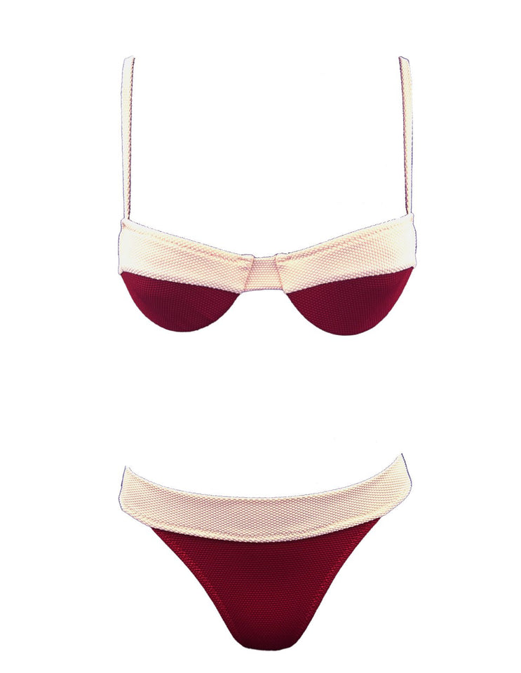 WINE – IVORY CUP BIKINI