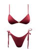 WINE SNAIL BRALETTE BIKINI