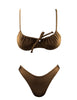 ESPRESSO RUCHED UNDERWIRE BIKINI