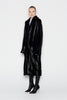 CASABLANCA FUR COAT BLACK