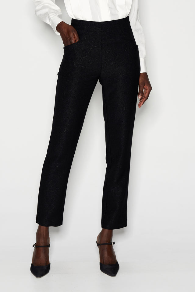 CHIC CINE TROUSERS BLACK