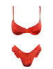 CORAL REEF FRILL BIKINI