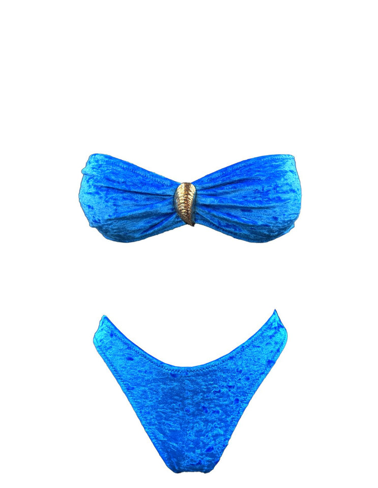 OCEAN VELVET STRAPLESS BIKINI