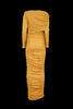 MICHELANGELO DRESS GOLD