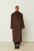 BROWN WOOL COAT