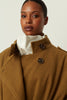 LONG COAT WITH BELT KHAKI