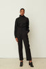 HIGH WAIST PANTS BLACK