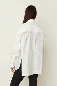 WHITE COTTON SHIRT