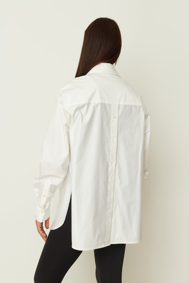 WHITE COTTON SHIRT