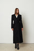 BELTED COAT BLACK