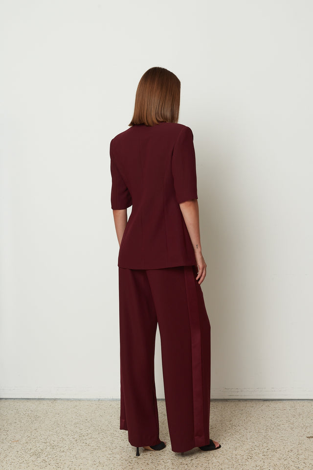 POWER BLAZER BORDEAUX