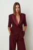 POWER BLAZER BORDEAUX