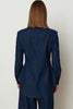 LONG SLEEVE DENIM SHIRT DARK BLUE