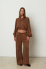 ICON PANTS CHOCOLATE