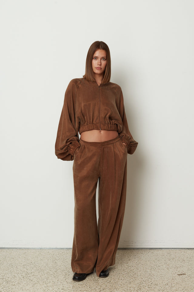 ICON PANTS CHOCOLATE