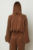ICON BOMBER JACKET CHOCOLATE