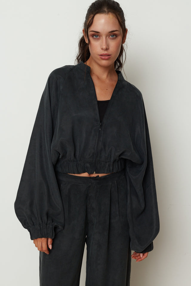 ICON BOMBER JACKET BLACK
