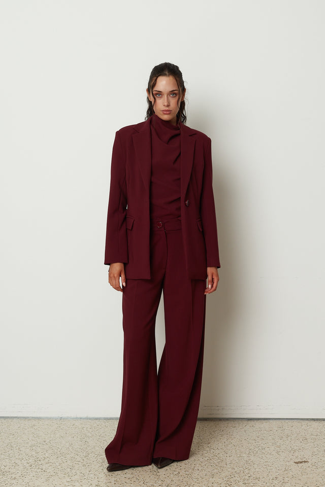 SIGNATURE JACKET BORDEAUX