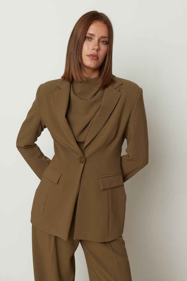 SIGNATURE JACKET OLIVE