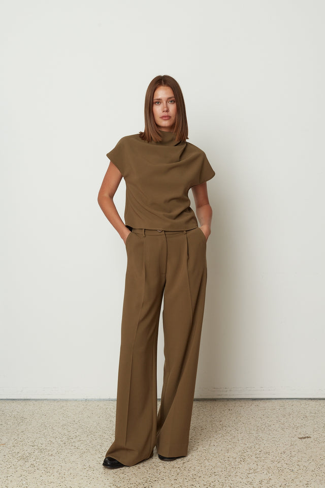 SIGNATURE PANTS OLIVE